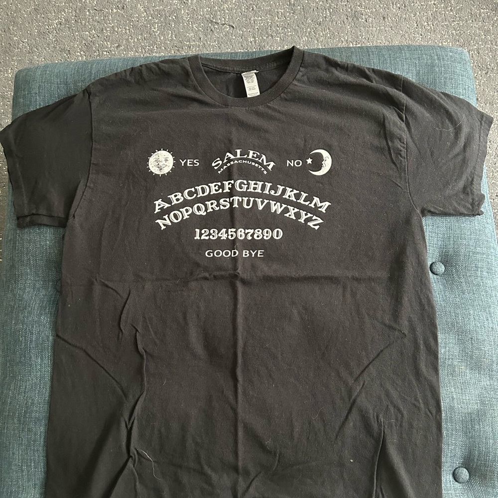 Gildan Black Ouija Board Graphic Tee